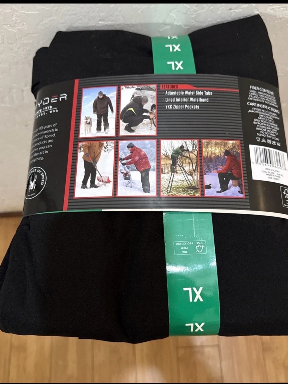 Spyder Men's Snow Pants XL
Black Waterproof Ski Snowboard
ThermoWeb